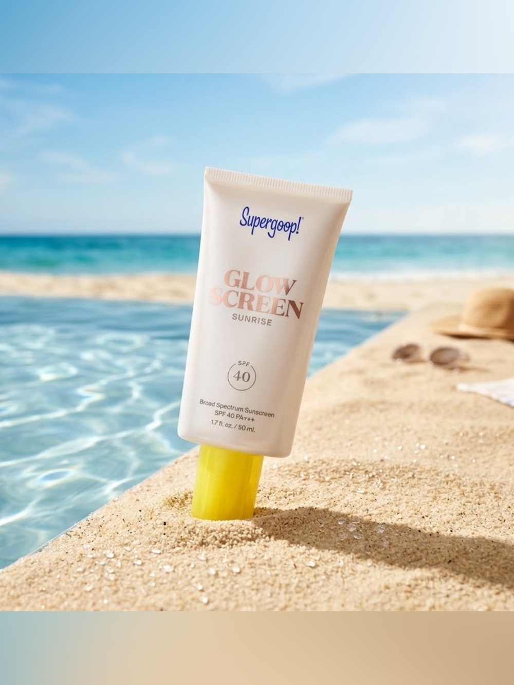 🆕 Supergoop! Glowscreen Sunrise SPF 40 Sunscreen, 1.7 oz / 50ml